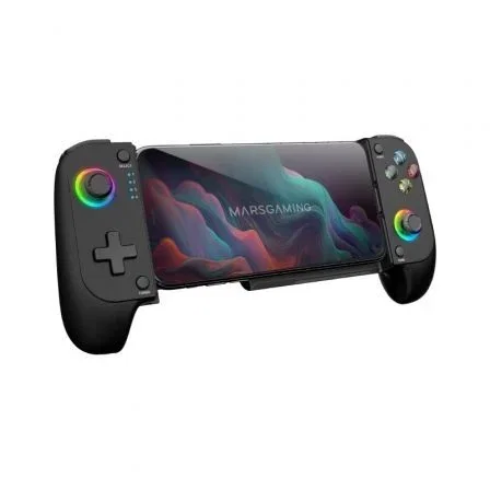 Mars Gaming MGPX Gamepad 2en1 Bluetooth 5.0 RGB Negro Mars Gaming MGPX Gamepad 2en1 Bluetooth 5.0 RGB Negro